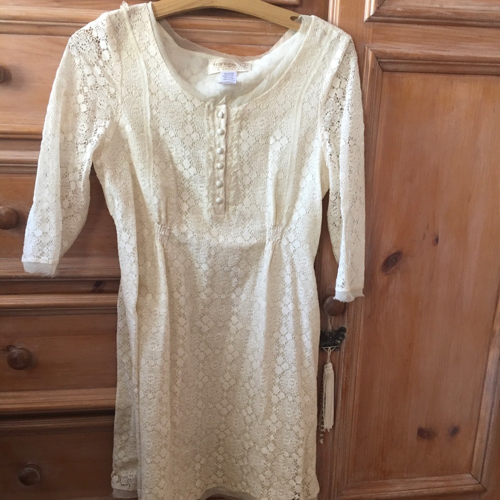 Long sleeve lace dress